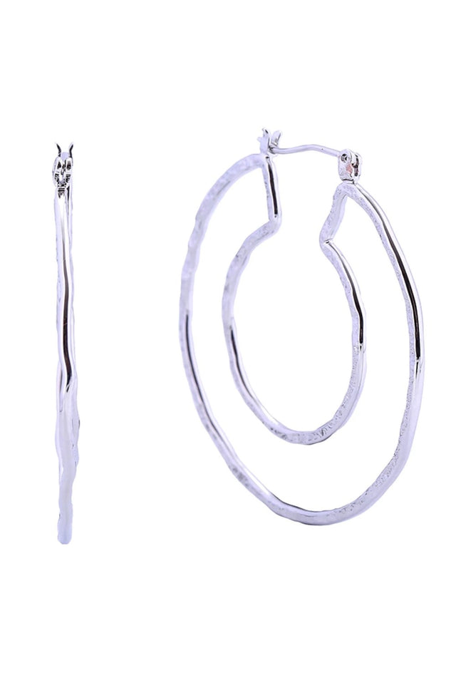 White Gold Elevate your everyday look with these stunning 14K Linear Hoop Pincatch Earrings. Crafted from hypoallergenic brass and dipped in luxurious 14K gold or white gold, these earrings combine elegance with comfort. Measuring 4.4cm in diameter, they offer a modern linear design that complements any style. Lead and nickel compliant for sensitive skin, and proudly made in Korea. Perfect for all-day wear without compromise.