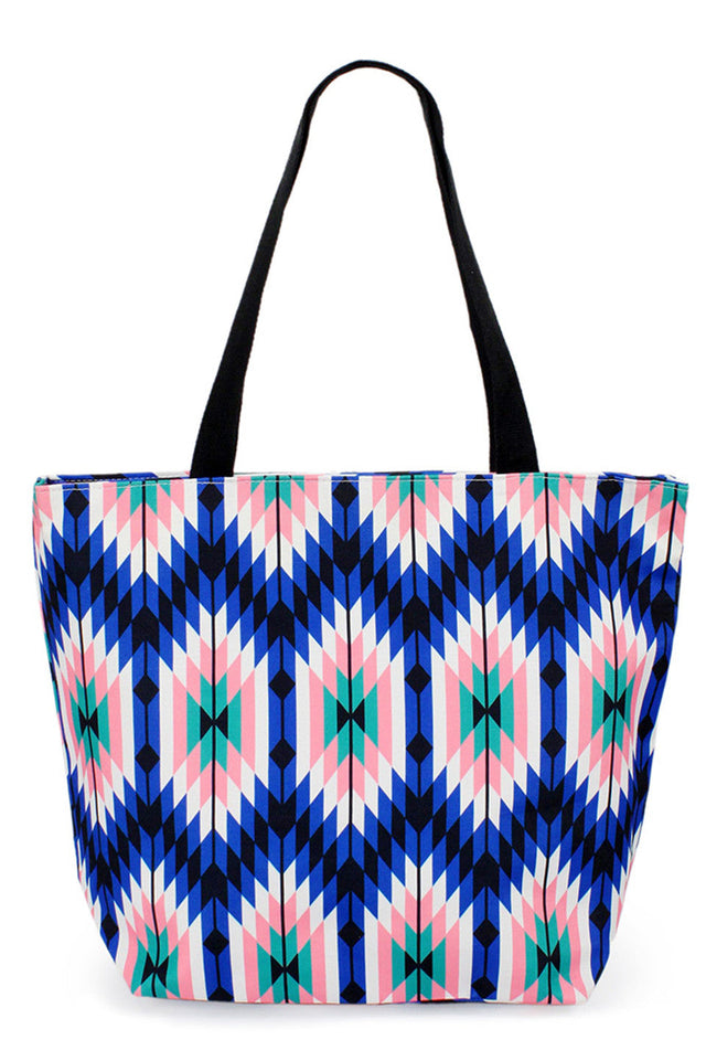 Aztec Print Tote Bag combines vibrant traditional patterns with practical design, offering ample space for daily essentials. Crafted from durable materials, it ensures long-lasting use while adding a distinctive cultural flair to your outfit. Ideal for shopping, work, or casual outings, this tote balances style and functionality effortlessly.