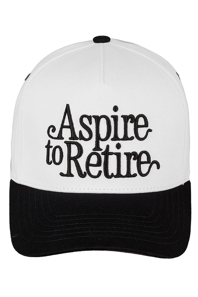 Black C.C ASPIRE TO RETIRE Embroidered Baseball Cap combines classic style with durable craftsmanship. Featuring high-quality embroidery, this cap offers a refined look while providing comfortable wear for everyday use. Its adjustable fit ensures versatility, making it an ideal accessory for casual outings or outdoor activities. Designed for those who appreciate both function and fashion, this cap is a reliable choice to complement your wardrobe. 