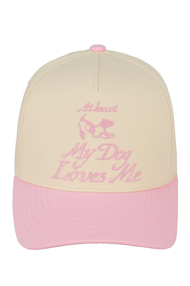 C.C At Least My Dog Loves Me Trucker Cap combines casual style with a playful message. Crafted with breathable mesh and an adjustable snapback closure, it ensures comfort and a customizable fit. Perfect for dog lovers, this cap offers a durable, lightweight design ideal for everyday wear or outdoor activities, making it a practical and expressive accessory.