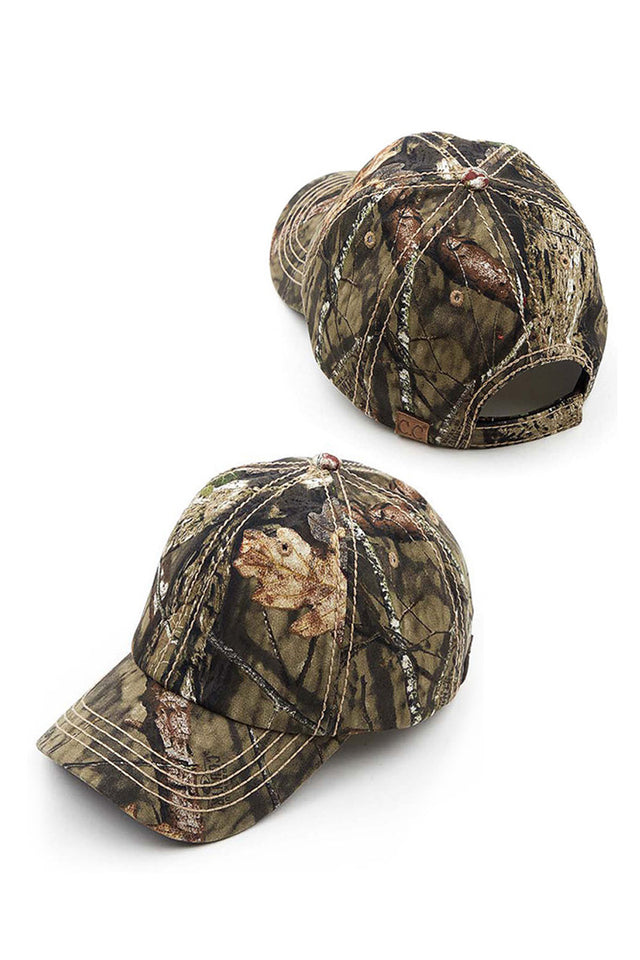 camouflage C.C BASEBALL PONYCAP combines classic style with functionality, making it the perfect accessory for any outdoor activity. It features a durable yet comfortable design, allowing you to stay protected from the sun while looking stylish. With its versatile ponytail opening, this cap is the ideal choice for those on-the-go.