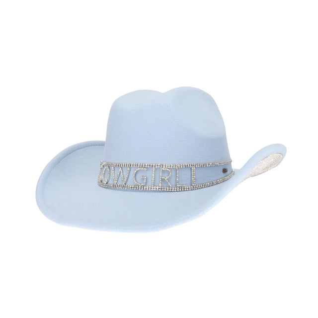 Blue The Cowgirl Sequin Cowboy Hat offers a sophisticated fusion of classic western style and sparkling sequin embellishments. Designed with expert craftsmanship, it ensures durability and a comfortable fit, making it ideal for rodeos, festivals, or stylish everyday wear. This hat provides a confident, polished look while celebrating the timeless spirit of the cowgirl. 
