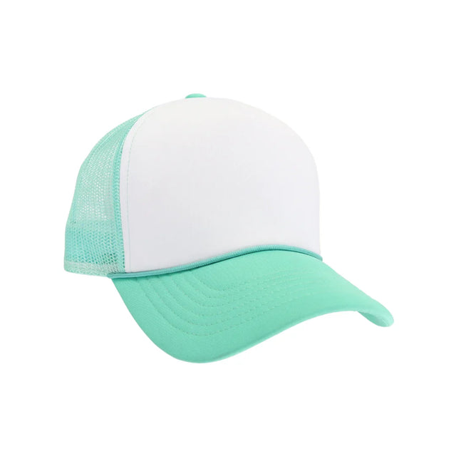 Foam Front C.C Trucker Hat combines classic trucker style with a comfortable foam front panel for a structured fit. Its breathable mesh back ensures ventilation, making it ideal for all-day wear. Designed for durability and style, this hat features adjustable sizing for a personalized fit, making it perfect for outdoor activities or casual outings.