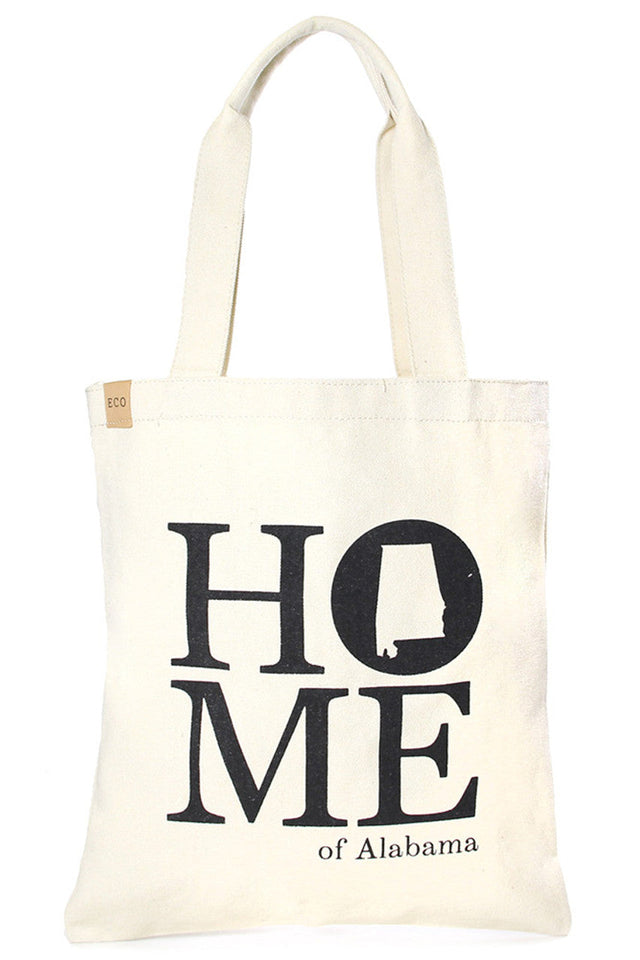 Home of Alabama Eco Bag offers a sustainable and durable solution for everyday carrying needs. Crafted from eco-friendly materials, this bag combines practicality with environmental responsibility. Its sturdy construction ensures reliable use for groceries, errands, or travel, while its design reflects a commitment to reducing plastic waste. Ideal for those who value both style and sustainability, this eco bag supports a greener lifestyle without compromising on functionality.