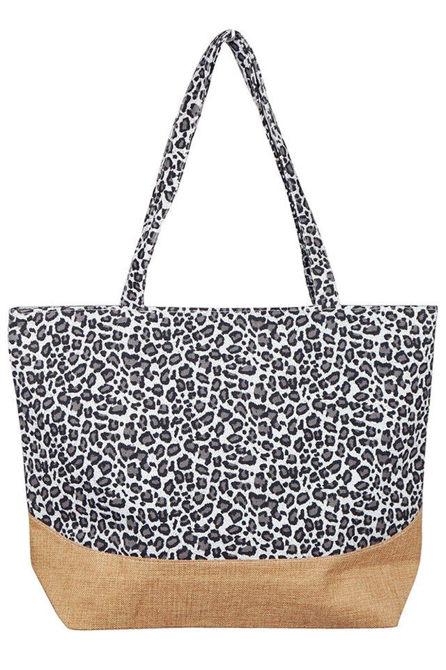 Leopard Pattern Tote Bag combines style and practicality, featuring a bold animal print that elevates any outfit. Crafted with durable materials, it offers ample space for daily essentials, making it ideal for work, shopping, or casual outings. Its sturdy handles ensure comfortable carrying, while the distinctive design adds a fashionable edge to your accessory collection. Perfect for those seeking a versatile and eye-catching tote. 