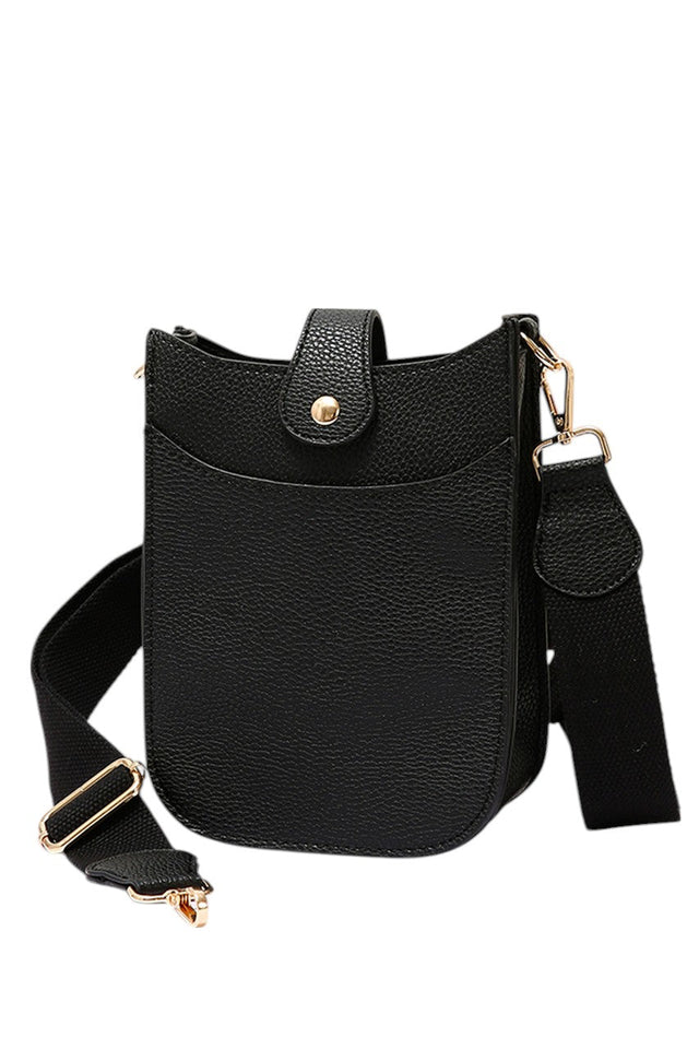 Mini PU Cellphone Cross Body Bag offers a sleek and practical solution for carrying your essentials. Crafted from durable PU leather, this design provides a lightweight yet sturdy protection that keeps your phone easily accessible. The adjustable crossbody strap ensures comfortable wear throughout the day, making it ideal for hands-free convenience during travel or daily errands. Its compact size fits most smartphones and small personal items, combining style with functionality for the modern user. 