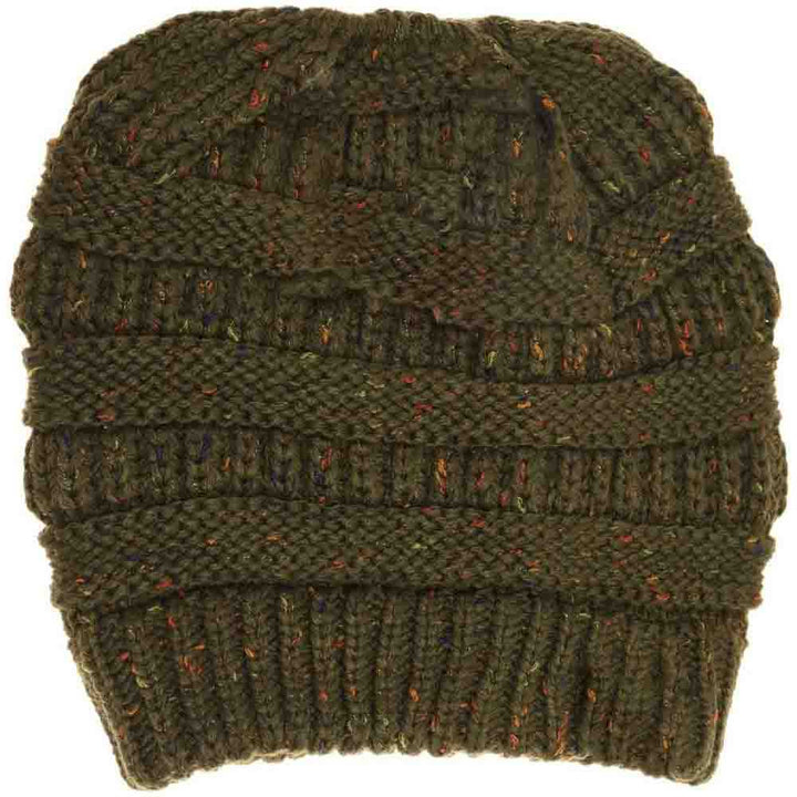 Olive Flecked Beanie Tail CC Beanie combines functional warmth with stylish design. Crafted from a soft, flecked knit fabric, it offers durable comfort for cold weather. Its signature tail silhouette adds a modern twist, providing a relaxed fit that accommodates various hairstyles. Ideal for outdoor activities or everyday wear, this beanie ensures you stay cozy while maintaining a polished look.