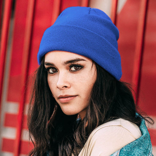 Soft Basic Beanie Hat - Royal Blue