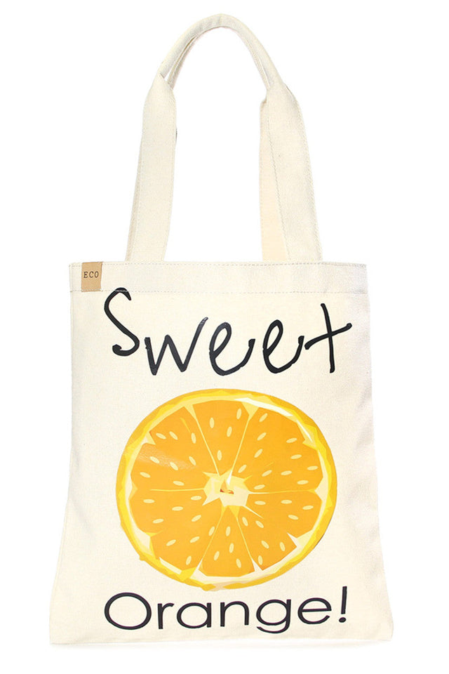Sweet Oranges Eco Bag combines sustainability with style, crafted from eco-friendly materials to reduce environmental impact. Its durable design supports everyday use, while the vibrant orange motif adds a fresh, natural touch. Ideal for shopping or casual outings, this bag offers a practical and responsible alternative to single-use plastics. 