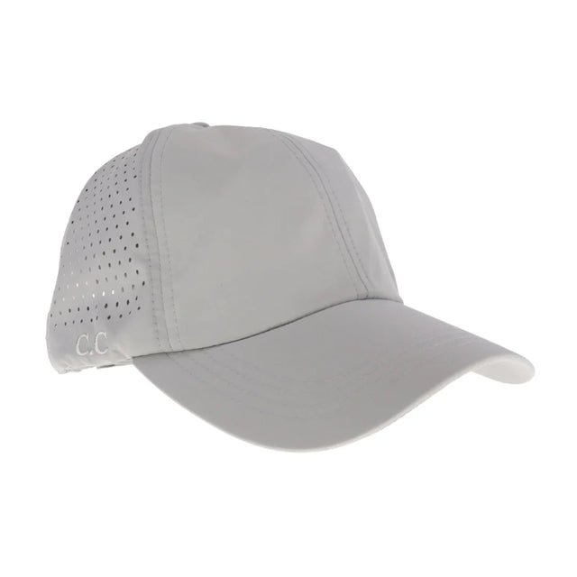 Light Grey Unisex Laser Cut C.C Ball Cap combines precision craftsmanship with versatile style. Featuring laser-cut detailing, this cap offers a modern, breathable design that enhances comfort and durability. Its unisex fit ensures a flattering look for all, making it an ideal accessory for everyday wear or outdoor activities. Crafted to provide both function and fashion, this ball cap is a reliable choice for those seeking quality headwear with a contemporary edge. 