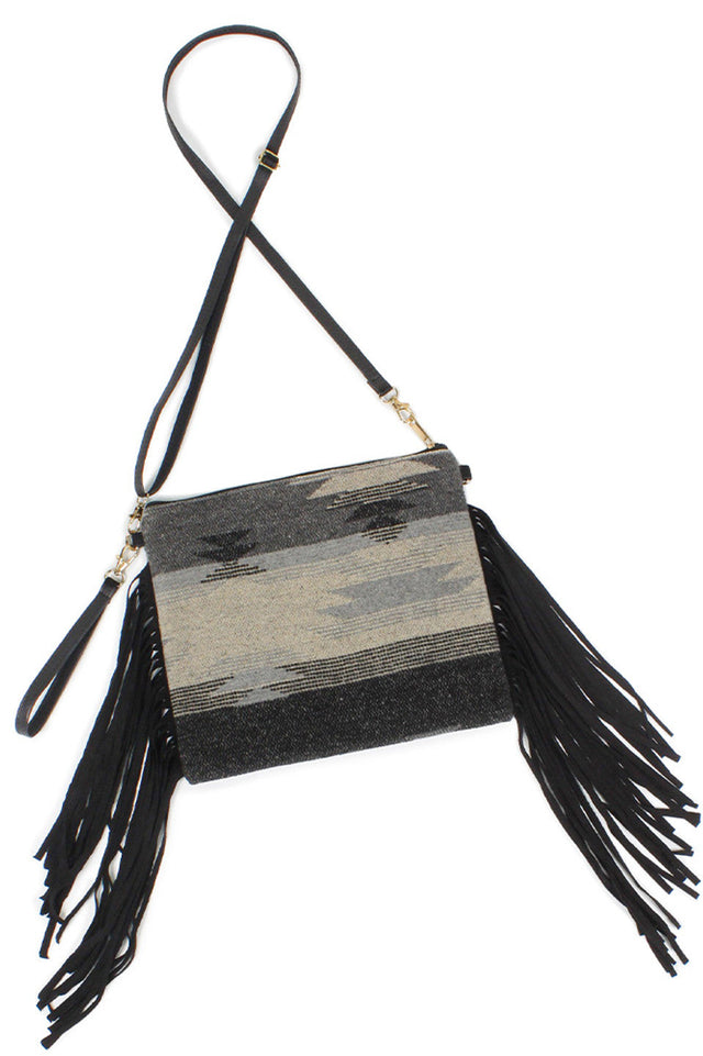 Western Tassel Crossbody Bag combines classic western style with practical design. Crafted for durability and ease of use, it features a secure crossbody strap for hands-free convenience and decorative tassels that add a distinctive flair. Ideal for everyday wear, this bag offers ample space to organize essentials while maintaining a stylish, rugged look. Perfect for those seeking both function and fashion in one accessory. 