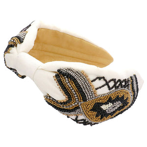 White Seed Beaded Headband features an intricate, eye-catching pattern of seed beads that adds an elegant touch to any ensemble. Its adjustable elastic band ensures a perfect fit for all sizes and shapes. Perfect for everyday wear, outdoor festivals, special occasion, Birthday Gift and more.