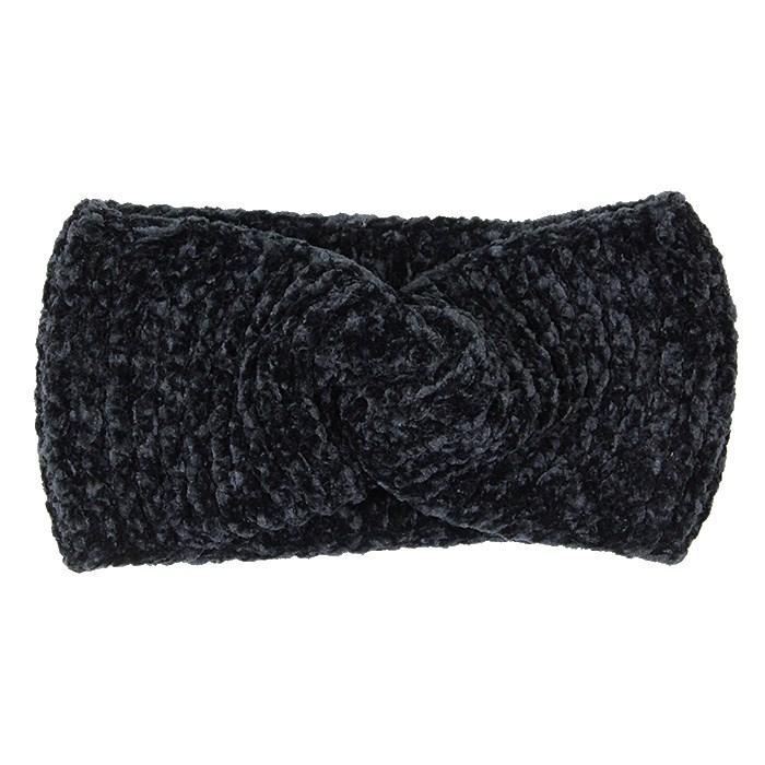 Comfy Twisted Solid Knit Earmuff Headband Ear Warmer