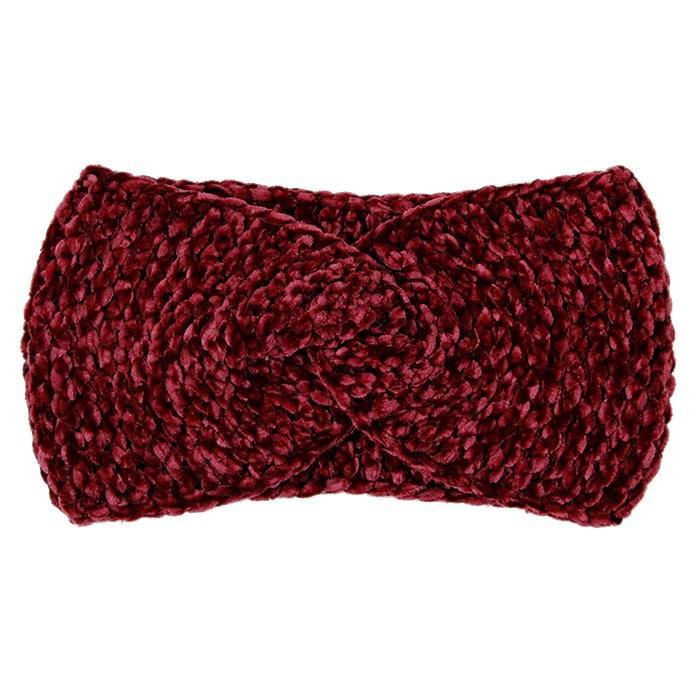 Comfy Twisted Solid Knit Earmuff Headband Ear Warmer, soft will shield your ears from cold winter weather ensuring all day comfort, knotted headband creates a cozy, trendy look, both comfy and fashionabler. These are so soft and toasty you’ll want to wear them everywhere. Black, Olive, Burgundy, White; 100% Acrylic;