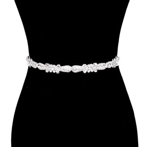 Crystal Rhinestone Sash Ribbon Bridal Wedding Belt Bridal Headband Tie, timeless selection, this sparkling rhinestone crystal Bridal Belt Sash, is exceptionally elegant, adding an exquisite detail to your wedding dress. Tie on your hair for a glamorous, beautiful headband elevating your hairdo on your super special day.