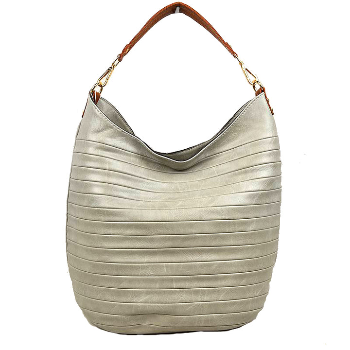 Best Seller - Vegan Long-lasting Striped Patch Faux Leather Shoulder Bag Hobo Tote, largely spaced, keep your essentials safe while having standout style, classic, you can take it to a school, work or a day trip, simple sophistication, coordinate with any ensemble from business casual to everyday wear. Perfect Gift for her