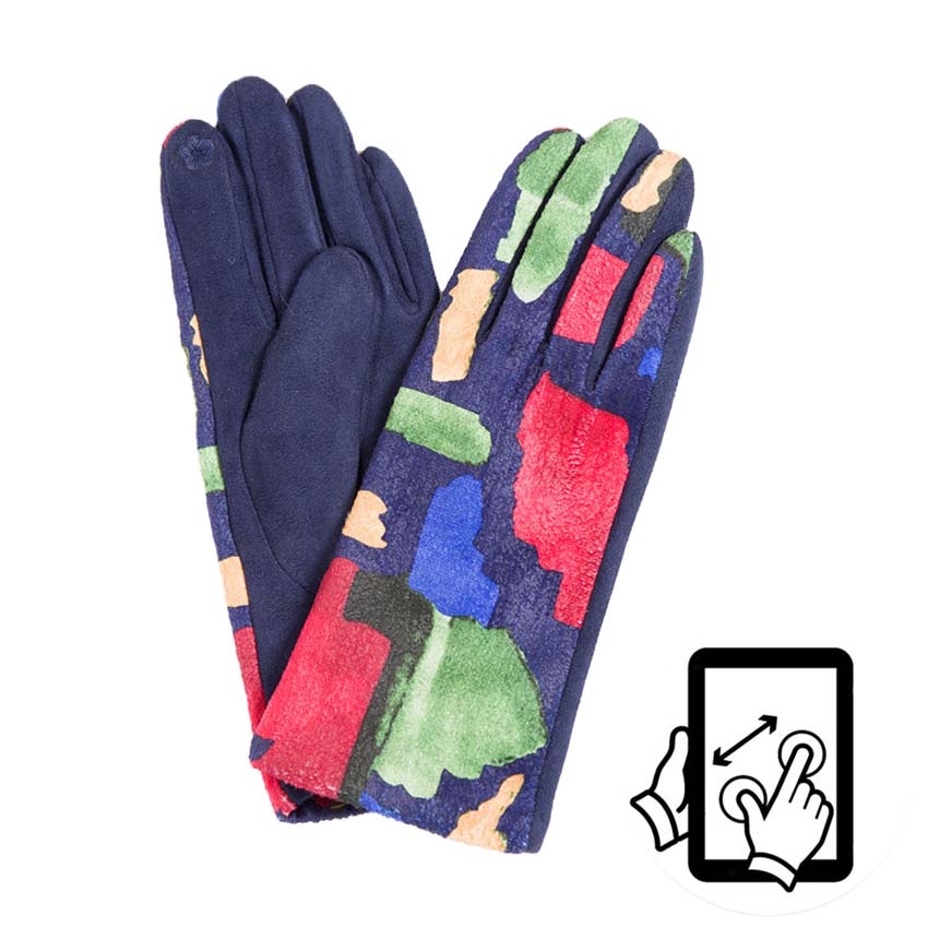 Assorted 12Pairs Colorful Pattern Smart Gloves, are attractive and eye-catching that give you comfort and a fashionable look at the same time. Made of plush and finished with a hint of stretch for comfort and flexibility, fashionable and cute looking in the winter season. These Tech-friendly warm gloves will allow you to use your electronic device and they can go with touchscreens, while keeping your fingers covered, swipe away! It meets your winter comfort with fleece-lined fabrics.
