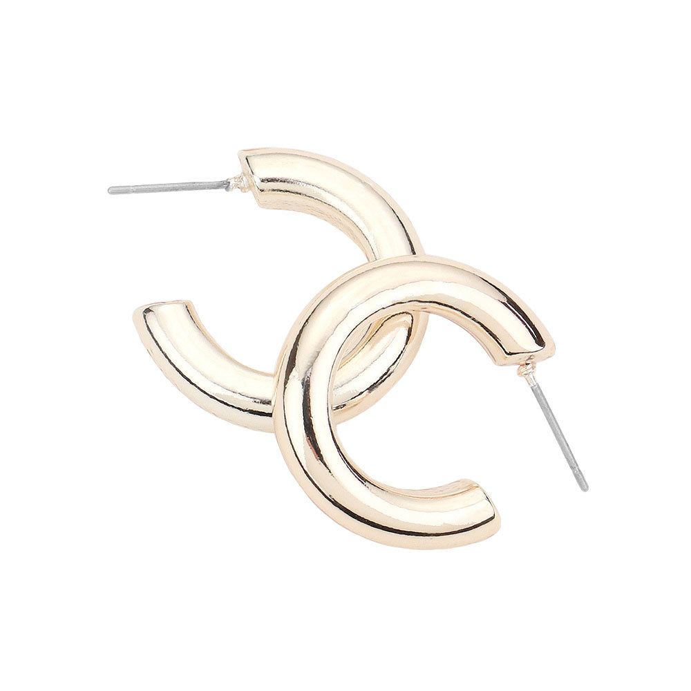 Beige Colored Hoop Earrings, this polished finish hoop design creates a feeling of understated elegance and sophistication look in any outfits. this is a versatile pair of earrings that can be worn with anything from casual weekend wear, to more mature office wear. These cute hoop earrings will never be out of style. The perfect accessory for the gift to send it as a gift to your mom, wife, daughter, sisters, friends or yourself.