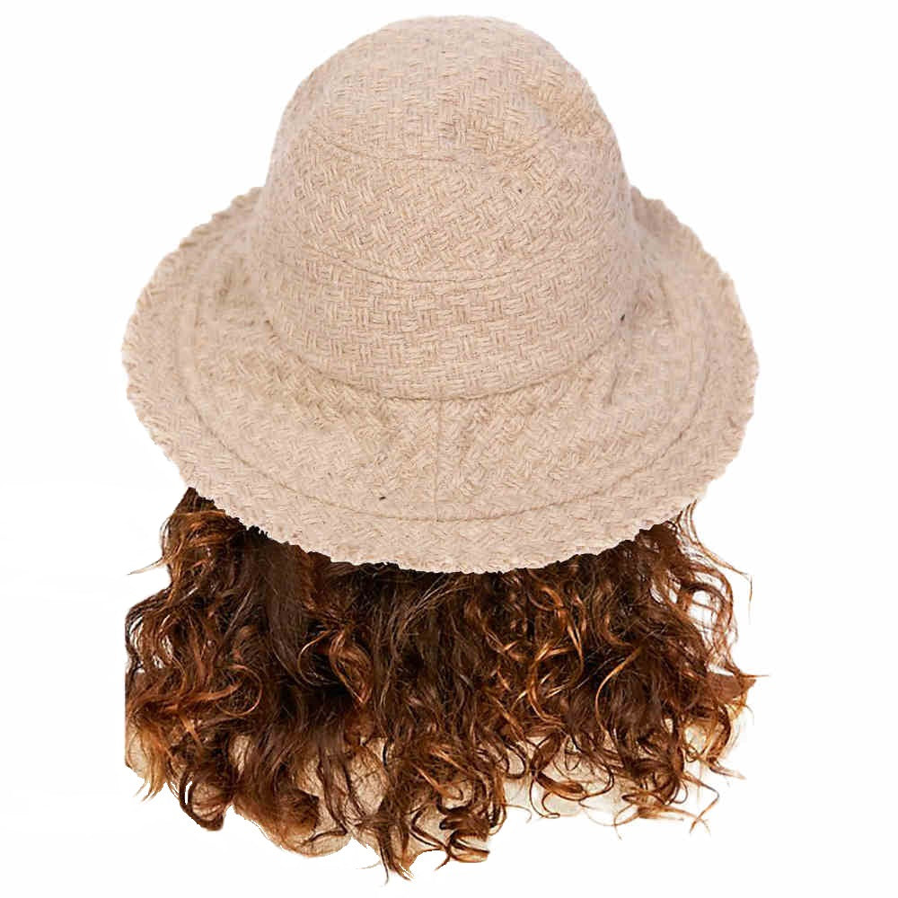 Frayed Edge Woven Bucket Hat Winter Cotton Bucket Hat beautiful, timeless & classic bucket hat looks cool & elegant. Perfect for that bad hair day, rainy day or just casual everyday wear, pairs superbly well with any ensemble; Perfect Gift Birthday, Holiday, Christmas, Anniversary, Valentine's Day, Loved One