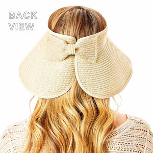 Beige Talk To The Sand Message Roll-Up Foldable Visor Sun Hat, whether you’re basking under the summer sun at the beach, lounging by the pool, or kicking back with friends at the lake, a great hat can keep you cool and comfortable even when the sun is high in the sky. Large, comfortable.