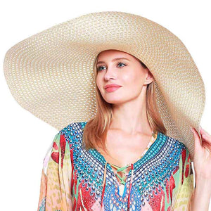 Beige Trendy Solid Straw Sun Hat, adds a great accent to your wardrobe, This elegant, timeless & classic Hat looks cool & fashionable. Perfect for that bad hair day, or simply casual everyday wear; Great gift for that fashionable on-trend friend. Perfect Gift Birthday, Holiday, Anniversary, Valentine's Day.