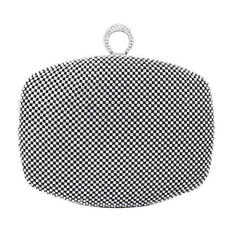Black Bling Evening Clutch Crossbody Bag. Look like the ultimate fashionista with these Crossbody bags! Add something special to your outfit! This fashionable bag will be your new favorite accessory. Perfect Birthday Gift, Anniversary Gift, Mother's Day Gift, Graduation Gift, Valentine's Day Gift