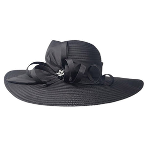 Black Bow Accented Dressy Hat, is an elegant and high fashion accessory for your modern couture. Unique and elegant hats, family, friends, and guests are guaranteed to be astonished by this bow-accented hat. The fascinator hat with exquisite workmanship is soft, lightweight, skin-friendly, and very comfortable to wear. 