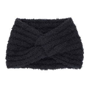Black Fuzzy Twisted Headband. Create a natural look while perfectly matching your color with the easy to use Fuzzy Twisted Headband. Adds a super neat and trendy twist to any boring style. Be the ultimate trendsetter wearing this chic headband with all your stylish outfits! Perfect for everyday wear; special occasions, outdoor festivals and more. 