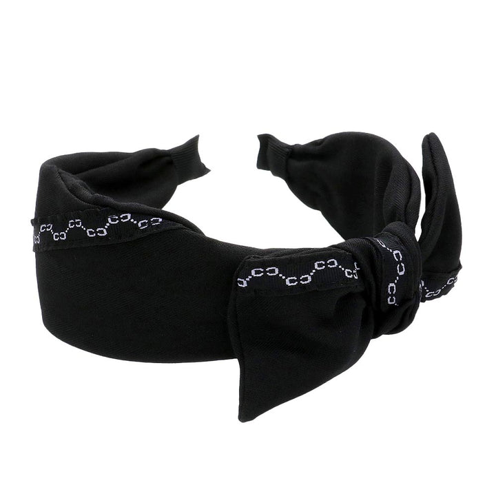 Black Pattern Detailed Bow Headband, create a beautiful look while perfectly matching your color with the easy-to-use pattern detailed bow headband. Add a super neat and trendy knot to any boring style. Perfect for everyday wear, special occasions, outdoor festivals, and more. Awesome gift idea for your loved one or yourself