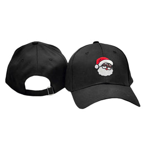 Black Santa Claus Christmas Baseball Cap, beautifully embroidered with Santa Claus is absolutely an inspirational hat for this Christmas. Make yourself stand out from the crowd of the Christmas parties and keep your hair in a perfect style with this Santa Claus Baseball Cap. Get your head in the game with this well-constructed Santa Claus Baseball cap. perfect for the festive season. Embrace the Christmas spirit with these Christmas Cap, and keep your hair out of your face & eyes
