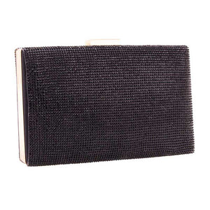 Black Shimmery Evening Clutch Bag. Look like the ultimate fashionista with these Clutch Bag! Add something special to your outfit! This fashionable bag will be your new favorite accessory. Perfect Birthday Gift, Anniversary Gift, Mother's Day Gift, Graduation Gift, Thank You gift.