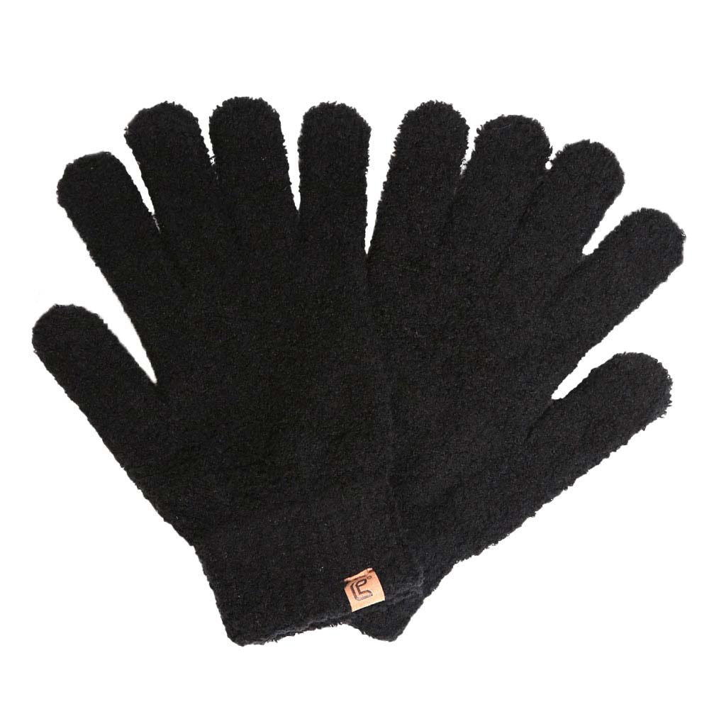 Black Solid Color Cozy Gloves, give your look so much eye-catchy with Solid Color Cozy Gloves, a cozy feel. It's very fashionable, attractive, and cute looking that will save you from cold and chill on cold days and the winter season. It will allow you to easily use your electronic devices and touchscreens while keeping your fingers covered, and swiping away! A pair of these gloves are awesome winter gift for your family, friends, anyone you love, and even yourself. Complete your outfit in a trendy style!