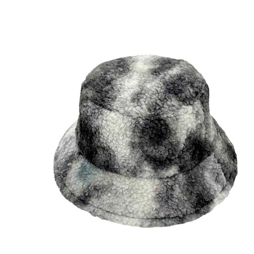 Black Tie Dye Teddy Bucket Hat, a beautifully designed hat with combinations of perfect colors that will make your choice enrich to match your outfit. The stone bucket hat makes you sparkly at the party and absolutely gets many compliments. Show your trendy side with this lovely bucket hat. Make the moments memorable!