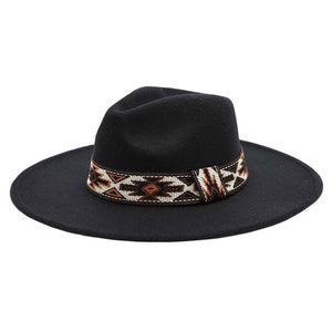 Black Tribal Band Panama Hat, Keep your styles on even when you are relaxing at the pool or playing at the beach. This Panama hat style is incredibly versatile, high quality, and functional. It holds the classic Panama Hat design with a Tribal Band. It's lightweight and give a classic look perfect for every day while keeping you away from the sun, combining comfort and style.  Large, comfortable, and perfect for keeping the sun off of your face, neck, and shoulders Perfect summer, beach accessory.