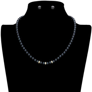 Black Triple Rhinestone Ring Pointed Pearl Necklace, is a stunning jewelry set that will sparkle all night long making you shine like a diamond on special occasions. Wear together or separate according to your event with different outfits to add perfect luxe and class with incomparable beauty. Simple sophistication makes a stand-out addition to your collection designed to accent the neckline and add a gorgeous stylish glow to any special outfit