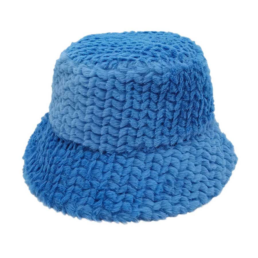 Fuzzy Faux Fur Bucket Hat – Madeline Love