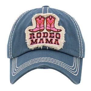 Blue Rodeo Mama Message Western Boots Vintage Baseball Cap, is a fun, cool & Message, Mother, Shoes, Western-themed cap that gives you a different yet beautiful look to amp up your confidence. Show your love for Mama with this beautiful Vintage Baseball Cap. An excellent gift for your mom on her any meaningful occasion.