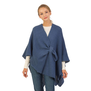 Blue Solid Knitted Basic Cape, is beautifully designed with solid color that amps up your beauty to a greater extent. It enriches your attire with perfect combination. Breathable Fabric, comfortable to wear, and very easy to put on and off. Suitable for Weekend, Work, Holiday, Beach, Party, Club, Night, Evening, Date, Casual and Other Occasions in Spring, Summer and Autumn. Perfect Gift for Wife, Mom, Birthday, Holiday, Anniversary, Fun Night Out.