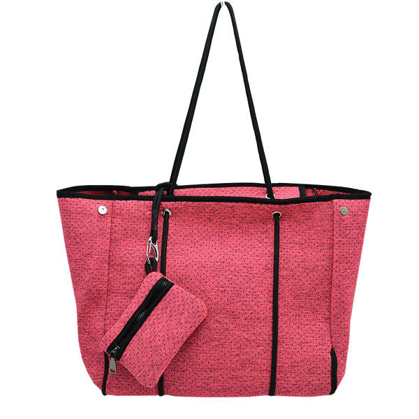 Blush Large Tote Bag Women Work Bag Purse Neoprene Zip. Add something special to your outfit! This fashionable bag will be your new favorite accessory. Ideal for parties, events, holidays, pair these tote bags with any ensemble for a polished look. Versatile enough for carrying through the week, ultra lightweight to carry around all day. Perfect Birthday Gift, Anniversary Gift, Mother's Day Gift, Graduation Gift, Valentine's Day Gift.
