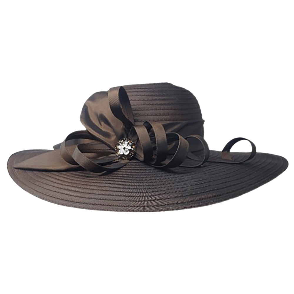 Brown Bow Accented Dressy Hat, is an elegant and high fashion accessory for your modern couture. Unique and elegant hats, family, friends, and guests are guaranteed to be astonished by this bow-accented hat. The fascinator hat with exquisite workmanship is soft, lightweight, skin-friendly, and very comfortable to wear. 