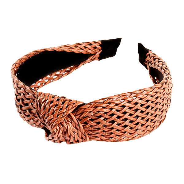 Brown Braided Burnout Knot Headband, will make you feel extra glamorous. Push back your hair with this Braided Burnout headband, spice up any plain outfit! Be ready to receive compliments. Be the ultimate trendsetter wearing this chic headband with all your stylish outfits! Perfect for a covering up a bad hair day! Great gift for your or a loved one.