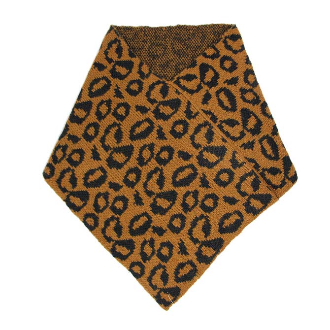 Brown Leopard Print Tube Scarf, beautifully printed leopard design makes your beauty more enriched with this leopard scarf. Great to wear daily in the cold winter to protect you against the chill. It amplifies the glamour with a plush material that feels amazing snuggled up against your cheeks. This scarf is a versatile choice that can be worn in many ways in an absolutely attractive style.