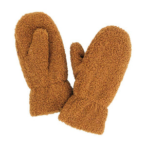 Brown Lining Teddy Bear Mitten Gloves, are extra warm, cozy, and beautiful teddy bear mittens that will protect you from the cold weather while you're outside and amp your beauty up in perfect style. It's a comfortable, padded gloves that will keep you perfectly warm and toasty. It's finished with a hint of stretch for comfort and flexibility. Wear gloves or a cover-up as a mitten to make your outfit gorgeous with luxe and comfortability. You will love these mitten gloves this season.