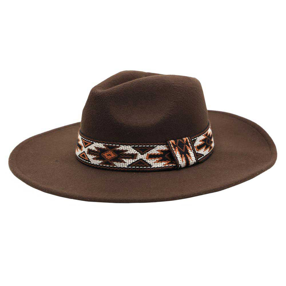 Brown Tribal Band Panama Hat, Keep your styles on even when you are relaxing at the pool or playing at the beach. This Panama hat style is incredibly versatile, high quality, and functional. It holds the classic Panama Hat design with a Tribal Band. It's lightweight and give a classic look perfect for every day while keeping you away from the sun, combining comfort and style.  Large, comfortable, and perfect for keeping the sun off of your face, neck, and shoulders Perfect summer, beach accessory.