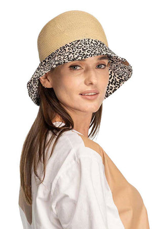 C.C Baby Leopard Print Cloche Straw Bucket Hat, whether you’re basking under the summer sun at the beach, lounging by the pool, or kicking back with friends at the lake, a great hat can keep you cool and comfortable even when the sun is high in the sky. Large, comfortable, and perfect for keeping the sun off of your face, neck, and shoulders, ideal for travelers who are on vacation or just spending some time in the great outdoors.