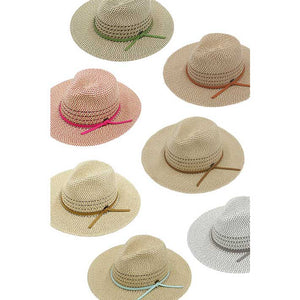 C.C Faux Suede Trim Multi Color Panama Hat, Keep your styles on even when you are relaxing at the pool or playing at the beach. Large, comfortable, and perfect for keeping the sun off of your face, neck, and shoulders. Perfect summer, beach accessory. Ideal for travelers who are on vacation or just spending some time in the great outdoors.