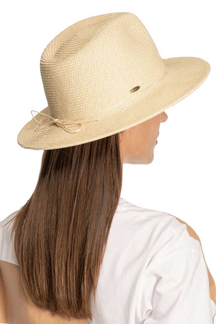 C.C Lurex Paper Straw Panama Sun Hat, whether you’re basking under the summer sun at the beach, lounging by the pool, or kicking back with friends at the lake, a great hat can keep you cool and comfortable even when the sun is high in the sky. Large, comfortable, and perfect for keeping the sun off of your face, neck, and shoulders, ideal for travelers who are on vacation or just spending some time in the great outdoors.