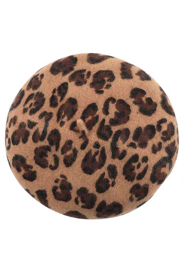 Camel C.C Leopard Wool Beret Beanie. Before running out the door into the cool air, you’ll want to reach for these toasty beanie to keep your hands incredibly warm. Accessorize the fun way with these beanie , it's the autumnal touch you need to finish your outfit in style. Awesome winter gift accessory! Perfect Gift Birthday, Christmas, Stocking Stuffer, Secret Santa, Holiday, Anniversary, Valentine's Day, Loved One.