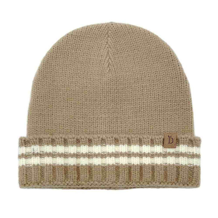 Camel Striped Knit Cuff Beanie Warm Winter Hat; reach for this classic toasty hat to keep you nice n warm in the chilly winter weather, the wintry touch finish to your outfit. Perfect Birthday Gift , Christmas Gift , Anniversary Gift, Regalo Navidad, Regalo Cumpleanos, Valentine's Day Gift, Regalo Dia del Amor, Mom, Wife