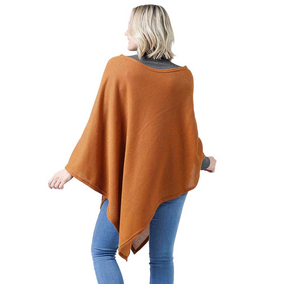 Camel Textured Jersey Poncho, Trendy, classy and sophisticated, Trendy soft natural Textured poncho wrap is perfect for every day wear. Wear it with jeans or evening dress, versatile and stylish. Great travel accessory or everyday use, lightweight, warm and cozy. You can throw it on over so many pieces elevating any casual outfit! Perfect Gift for Wife, Mom, Birthday, Holiday, Christmas, Anniversary, Fun Night Out.
